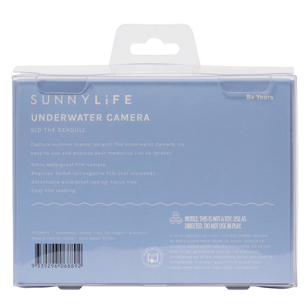 Sunnylife Underwater Camera - Sammy The Seagull Blue Wave
