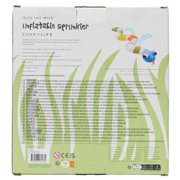 Sunnylife Kids Inflatable Water Sprinkler Into the Wild Multi