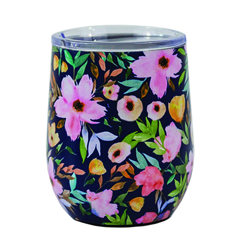 Mary Square Stemless Wine Glass with Lid - Hampstead