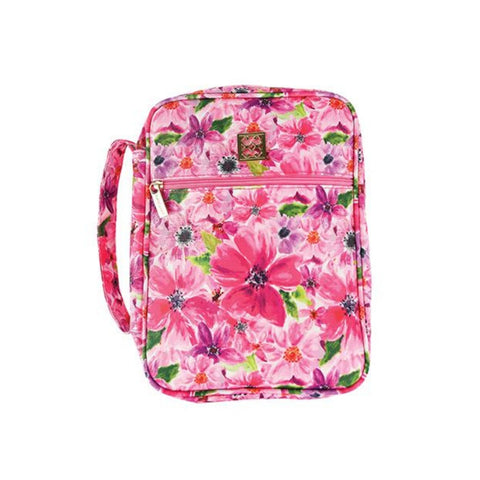 Mary Square Bible Cover Cambridge Pink Floral Back to School Special
