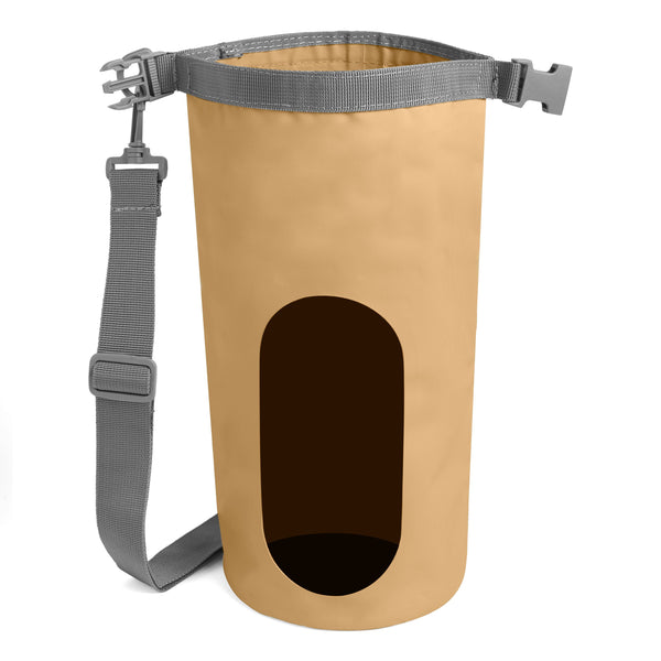 NOD Products Fully Waterproof Lightweight 5L Dry Bag - Gold