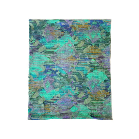 Faceplant Dreams Headband 9" x 10" Headwrap "Aqua Elegance"