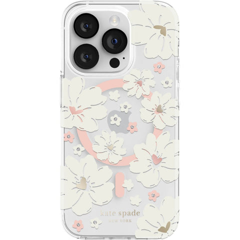 Incipio for Kate Spade Compatible with iPhone 14 Pro from Apple – Classic Peony