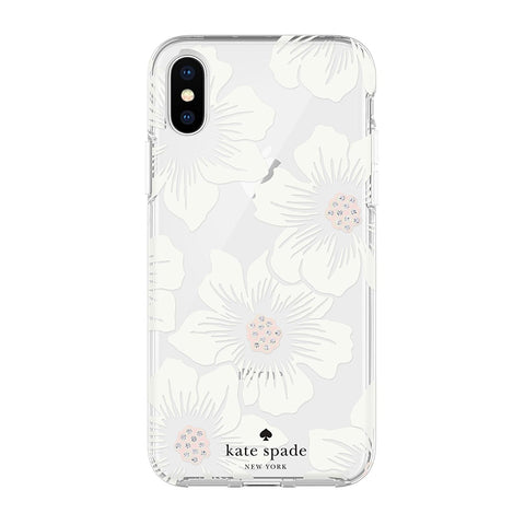 Kate Spade New York iPhone X Hard-shell Case - Floral Clear
