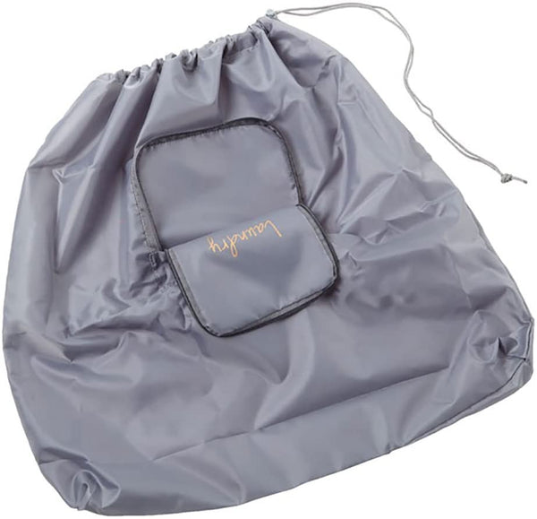 Miamica Grey & Gold Laundry Travel Expandable Laundry Bag – Timely Buys