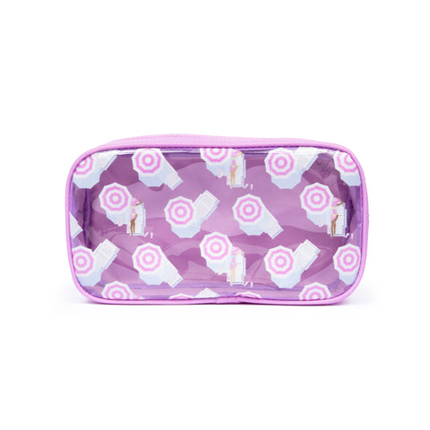 Miamica Lilac Umbrellas Lotions & Stuff Case