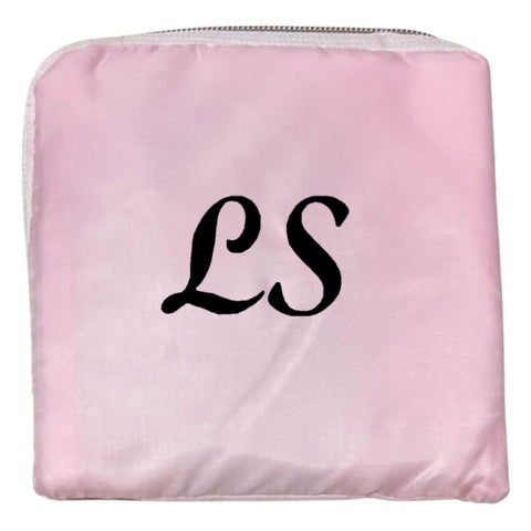 Personalized Miamica Pink Travel Laundry Bag Customized Bridesmaid's Gift Foldable Lightweight Durable Design with Drawstring Closure