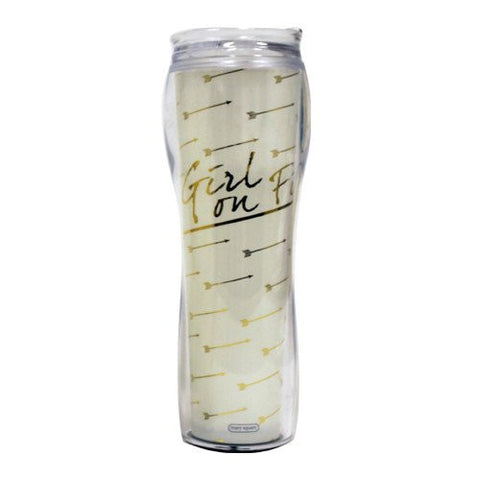 ScriptureArt Tumbler Gold Arrows