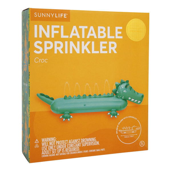 SunnyLIFE Kids Inflatable Water Sprinkler - Croc