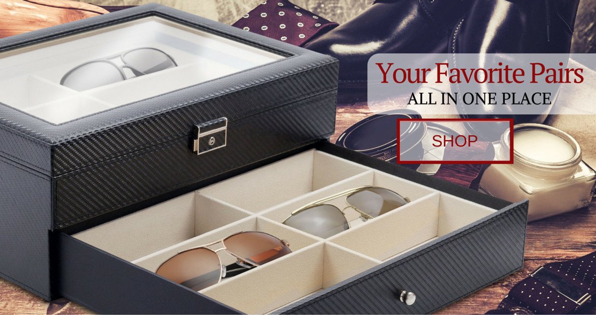 Glasses Display Cases | Timely Buys