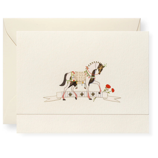 Karen Adams Box of 12 Assorted "2026 Calendar" Notecards with Matching Envelopes