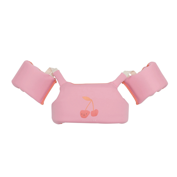 Sunnylife Toddler Puddle Jumper Floatie Jacket 3-6 Sammy Cotton Candy Cherry