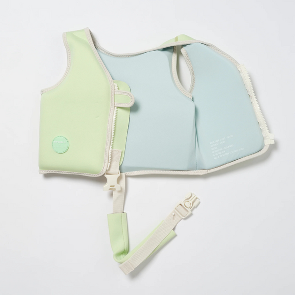 SunnyLIFE Float Swim Vest 1-2 O Shred Turtle Aqua