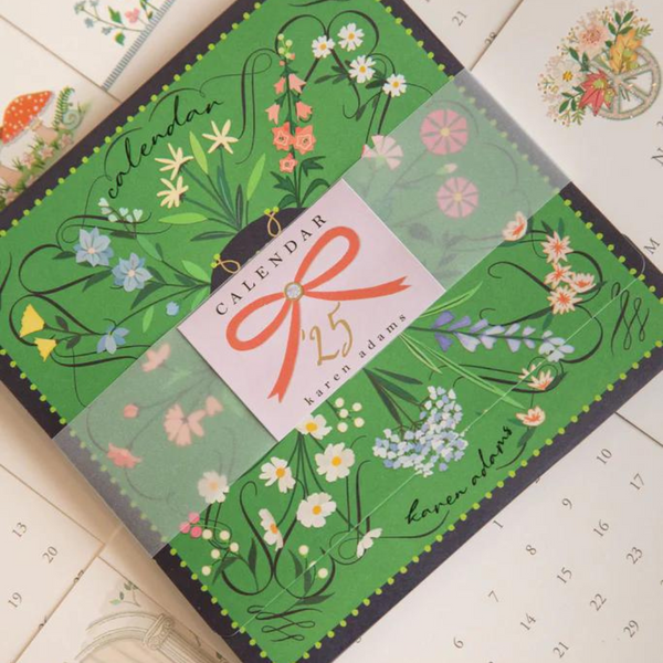 Karen Adams 2025 Desk Calendar Classic Refill Supplement
