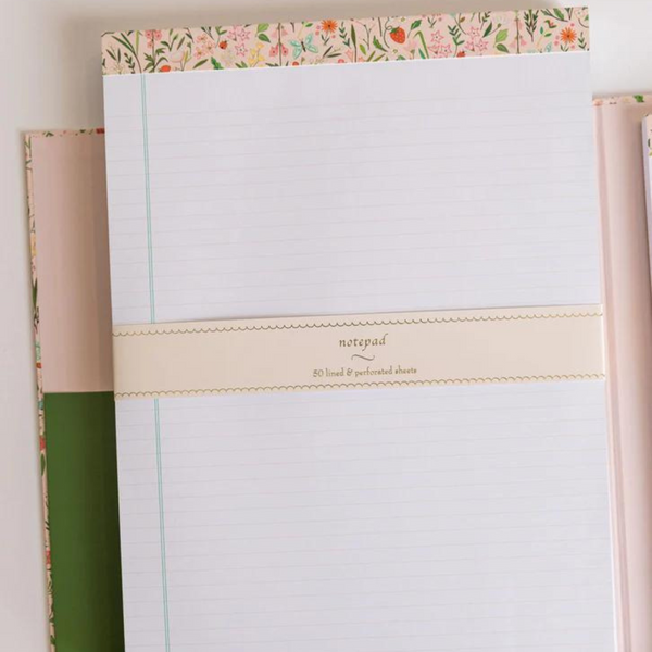 Karen Adams Folio Notepad with Closure Strap