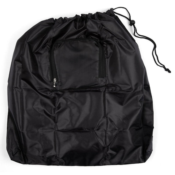 Miamica Black Gold "Laundry" Bag Moon and Stars, TRAVEL EXPANDABLE LAUNDRY BAG DRAWSTRING