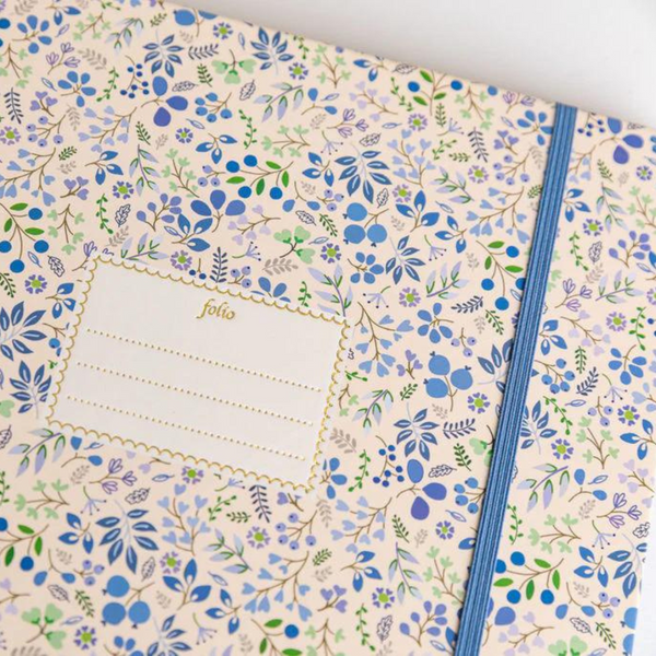 Karen Adams Folio Notepad with Closure Strap