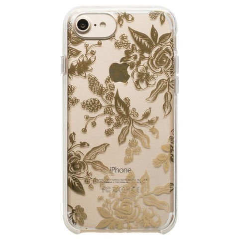 Rifle Paper Co. iPhone 7 and 6 Phone Case - Gold Foil