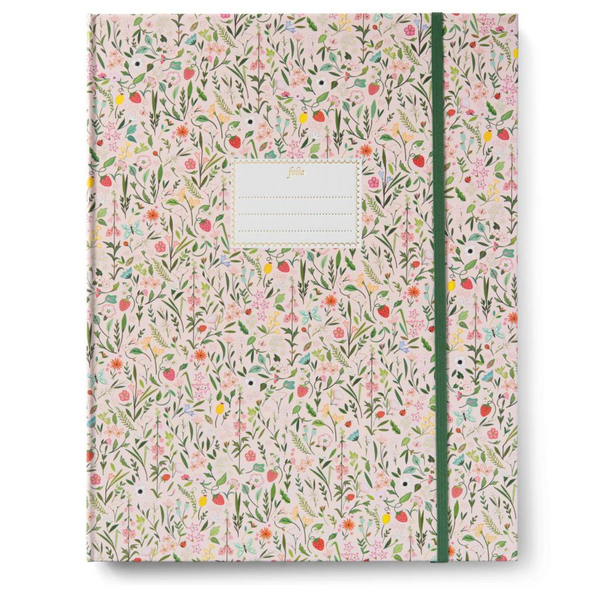 Karen Adams Folio Notepad with Closure Strap