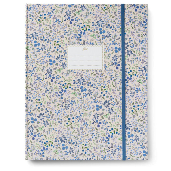 Karen Adams Folio Notepad with Closure Strap