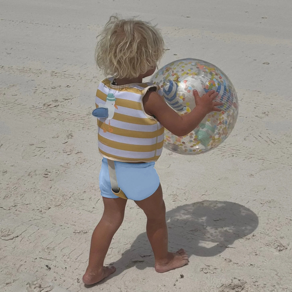 SunnyLIFE Float Swim Vest 2-3 Seagull