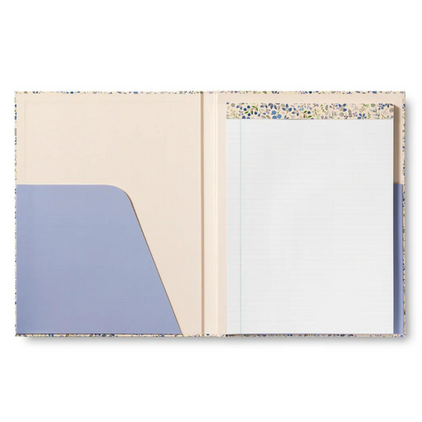 Karen Adams Folio Notepad with Closure Strap