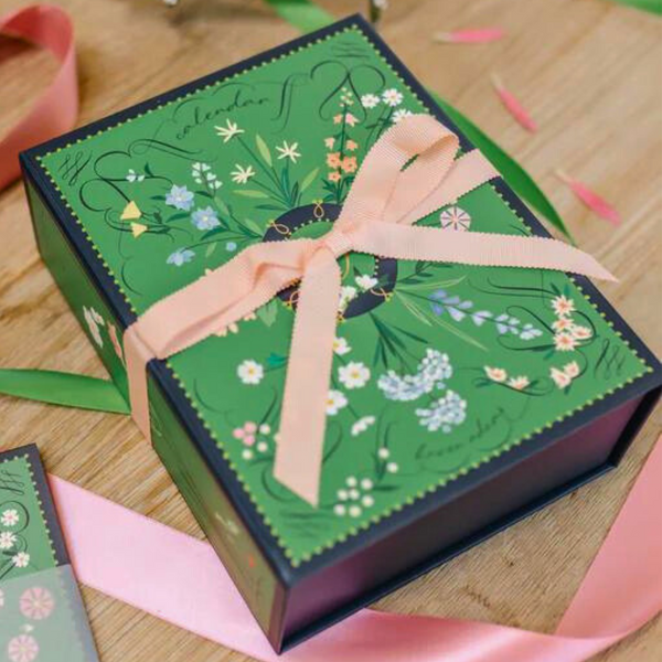 Karen Adams 2025 Desk Calendar 17 Month - Gold Easel