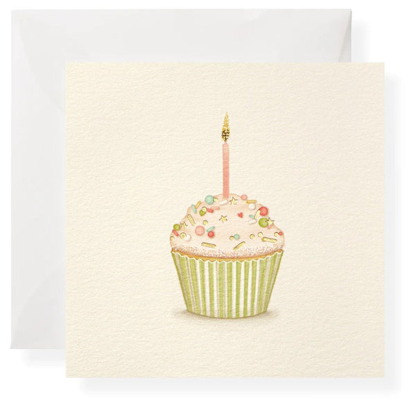 Karen Adams "Happy Birthday" Gift Card Enclosure Box of 8 Assorted Cards with Envelopes
