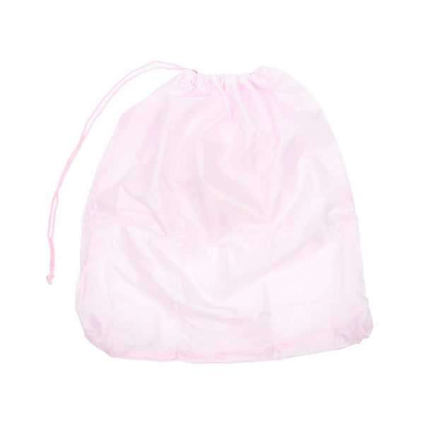 Miamica Pink Floral "Laundry" Travel Expandable Laundry Bag Drawstring