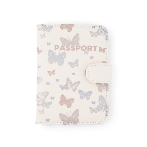 Miamica Passport Case - Blue Butterfly