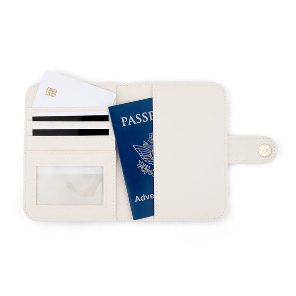 Miamica Passport Case - Blue Butterfly