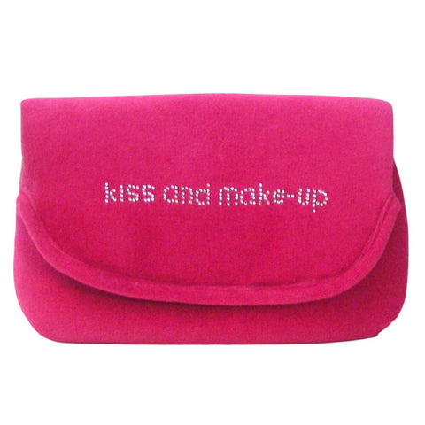 Miamica Pink Velvet Make-up Case
