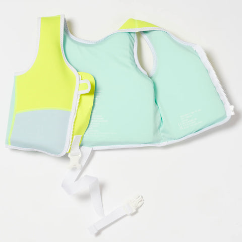 SunnyLIFE Float Swim Vest 1-2 Salty Shark