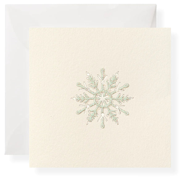 Karen Adams Sugarplum Gift Enclosure Box of 8 Assorted Christmas Cards with Vellum Envelopes