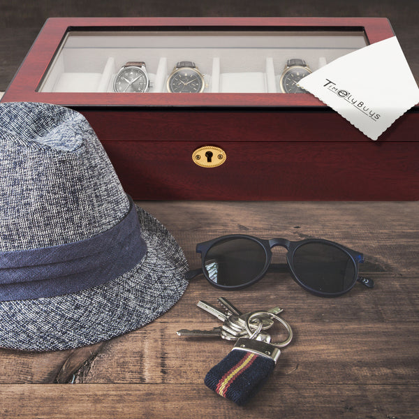 a piece of luggage sitting on top of a wooden floor 