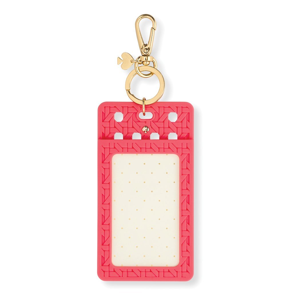 Kate Spade New York ID Holder Coral Caning Timely Buys