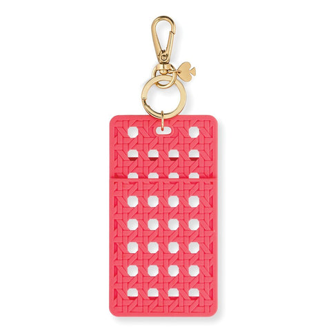 Kate Spade New York ID Holder - Coral Caning