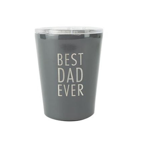 Mary Square Stemless Coffee Tumbler with Lid - Best Dad Ever