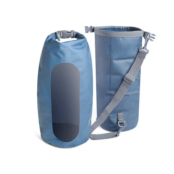 NOD Products Fully Waterproof Lightweight 10L Dry Bag - Charcoal Grey
