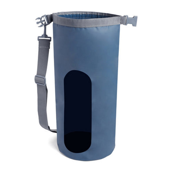 NOD Products Fully Waterproof Lightweight 10L Dry Bag - Charcoal Grey