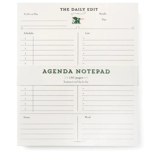 Karen Adams Notebook - The Daily Edit Notepad