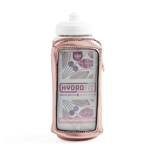 NOD Products HYDROFIT Fitness Water Bottle - Rose Gold