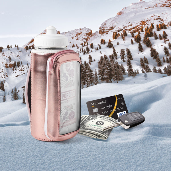 NOD Products HYDROFIT Fitness Water Bottle - Rose Gold