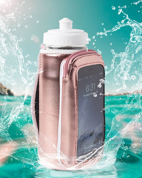 NOD Products HYDROFIT Fitness Water Bottle - Rose Gold