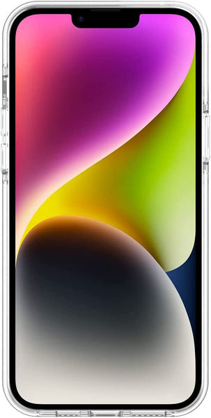 kate spade new york Protective Hardshell Case Compatible with MagSafe for Apple iPhone 14 Plus - Hollyhock Floral Clear