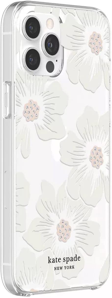 Kate Spade - New York Protective Hardshell Case for Apple iPhone 14 /  iPhone 13 - Hollyhock Floral