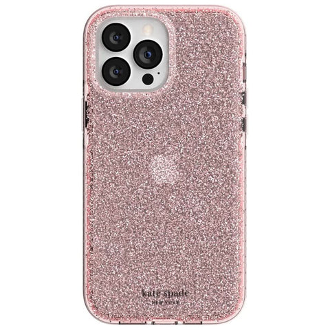 Incipio for Kate Spade Compatible with iPhone 13 Pro Max from Apple – Pink Glitter