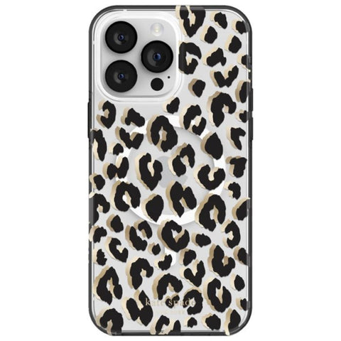 Incipio for Kate Spade Compatible with iPhone 14 Pro Max from Apple – City Leopard Black