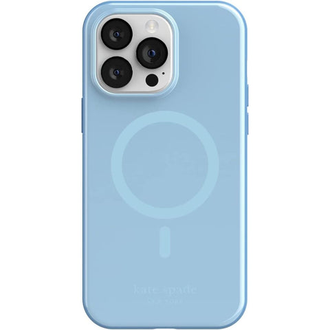 Incipio for Kate Spade Compatible with iPhone 14 Pro Max MagSafe from Apple – Citrine Blue Lacquer