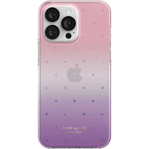 Incipio for Kate Spade Compatible with iPhone 14 Pro Max from Apple – Ombre Pin Dot